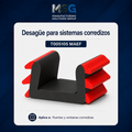 Desagüe para sistemas corredizos de aluminio — T005105