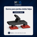 Goma para jamba de celosía doble felpa — T045045