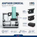 Kit Gomas para Adaptador Comercial Vidrio 5/8"