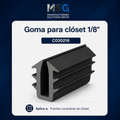 Goma para clóset de 1/8 de pulgada C030216