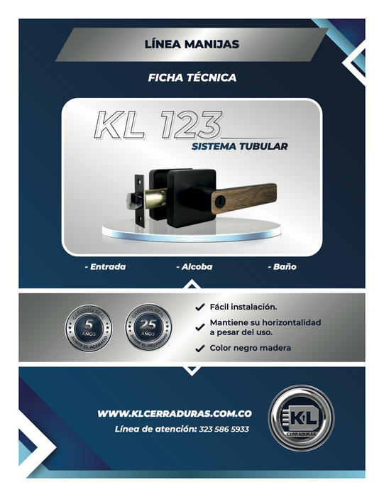 Manija KL 123 Sistema Tubular B
