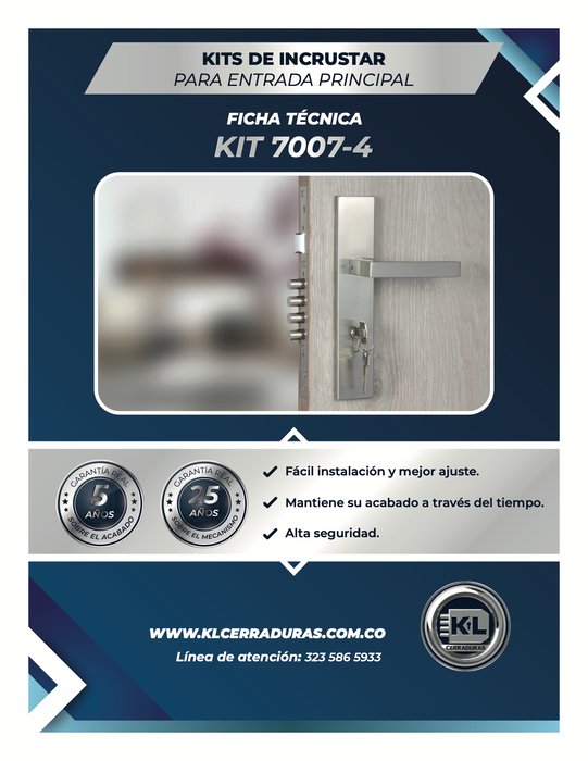 Kits De Incrustar Zeus Para Entrada Principal 6007-4