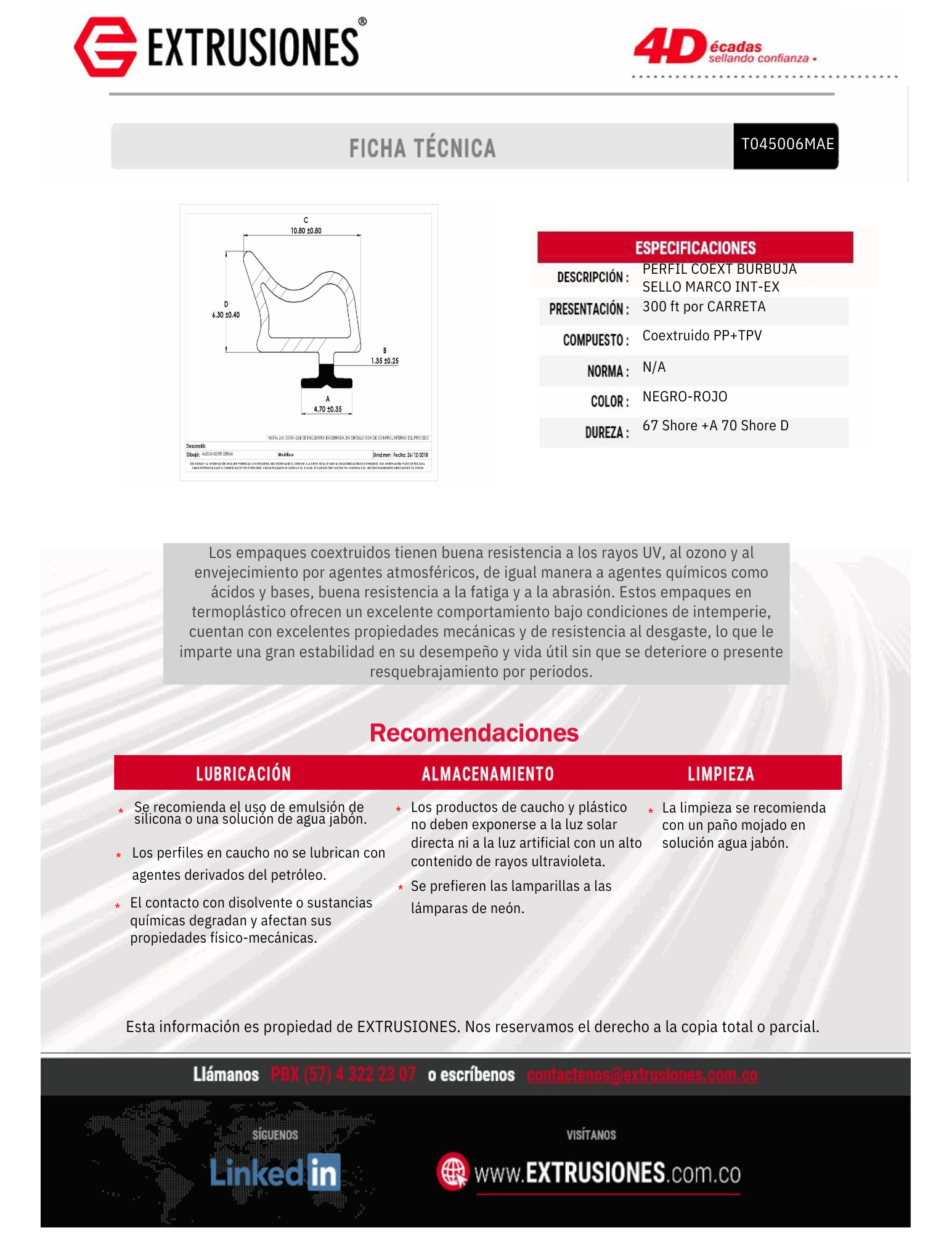 EMPAQUE SISTEMA CELOSIA BASE FINA (T045006)