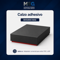 Calzo de goma autoadhesivo para vidrio de 7/16″ – Paquete de 50
